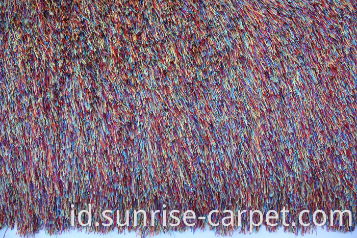 Polyester Shaggy Long Pile Rug 